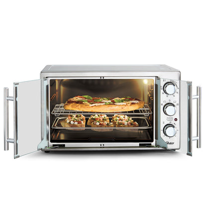 Horno con Freidora de Aire Antiadherente DiamondForce TSSTTVFDMAFNS 42 Lts Oster2#Gris