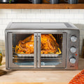 Horno con Freidora de Aire Antiadherente DiamondForce TSSTTVFDMAFNS 42 Lts Oster1#Gris