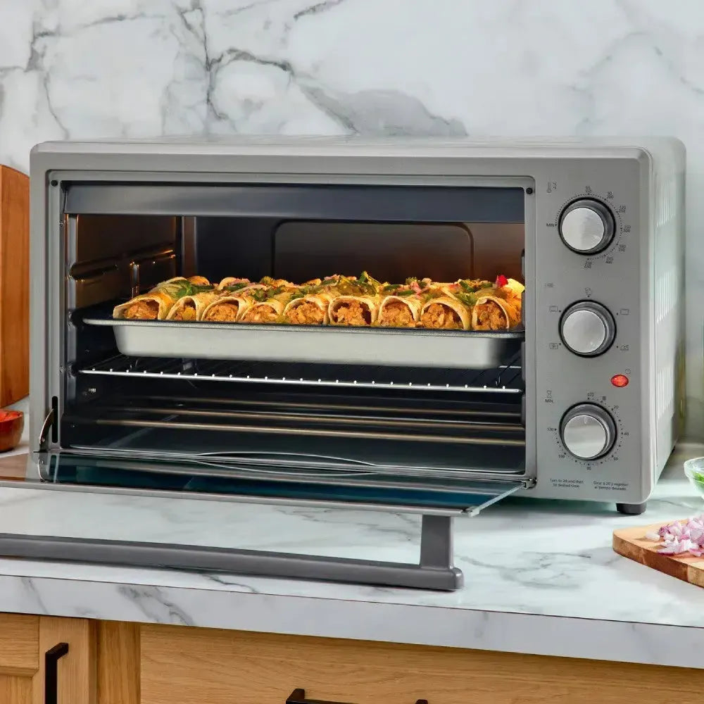 Horno Con Rotisserie 60 Lt Manual Tssttv60mns Oster2#Gris