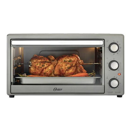 Horno Con Rotisserie 60 Lt Manual Tssttv60mns Oster3#Gris