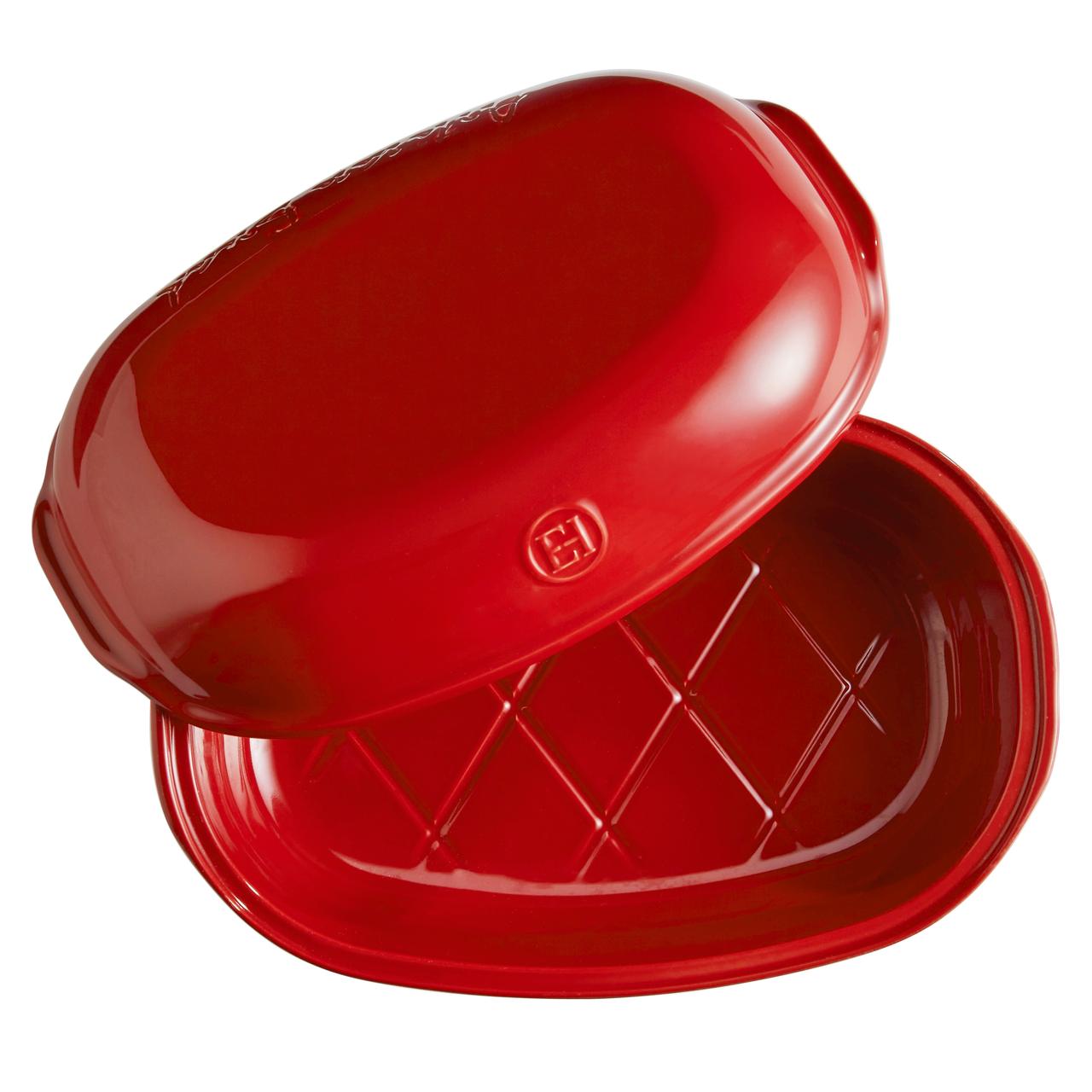 Horno De Cerámica Para Pan Artesanal Rojo Emile Henry1#Rojo