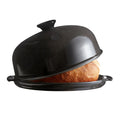 Horno de Cerámica Para Pan De Hogaza Gris Oscuro Emile Henry1#Gris