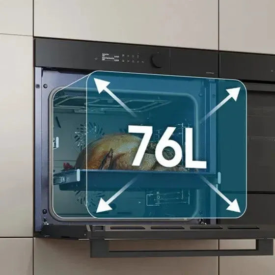 Horno Dual Cook y Air Fry con Wi-Fi NV7B5645TAK/ZS 76 Lts Samsung - Caja Dañada-Hornos Eléctricos
