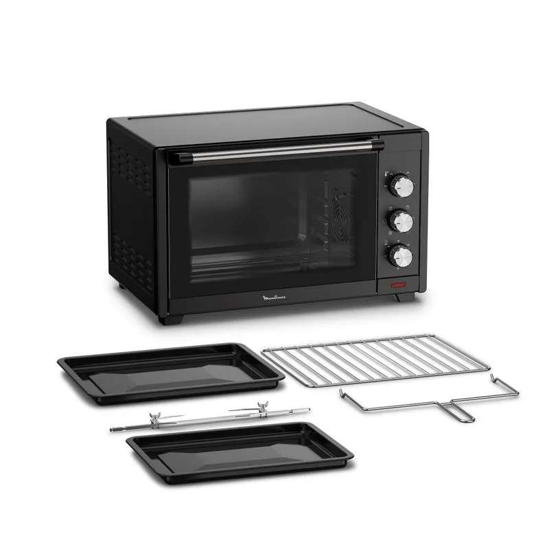 Horno Eléctrico 40 Lts Moulinex4#Negro
