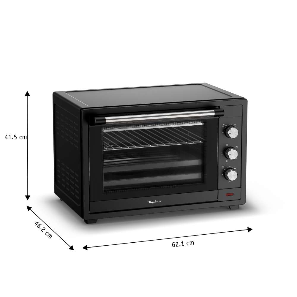 Horno Eléctrico 60 Lts Moulinex3#Negro