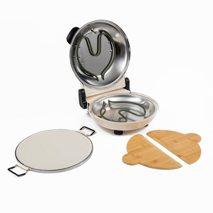 Horno Eléctrico para Pizza Control Dual de Temperatura Nápoles FDV