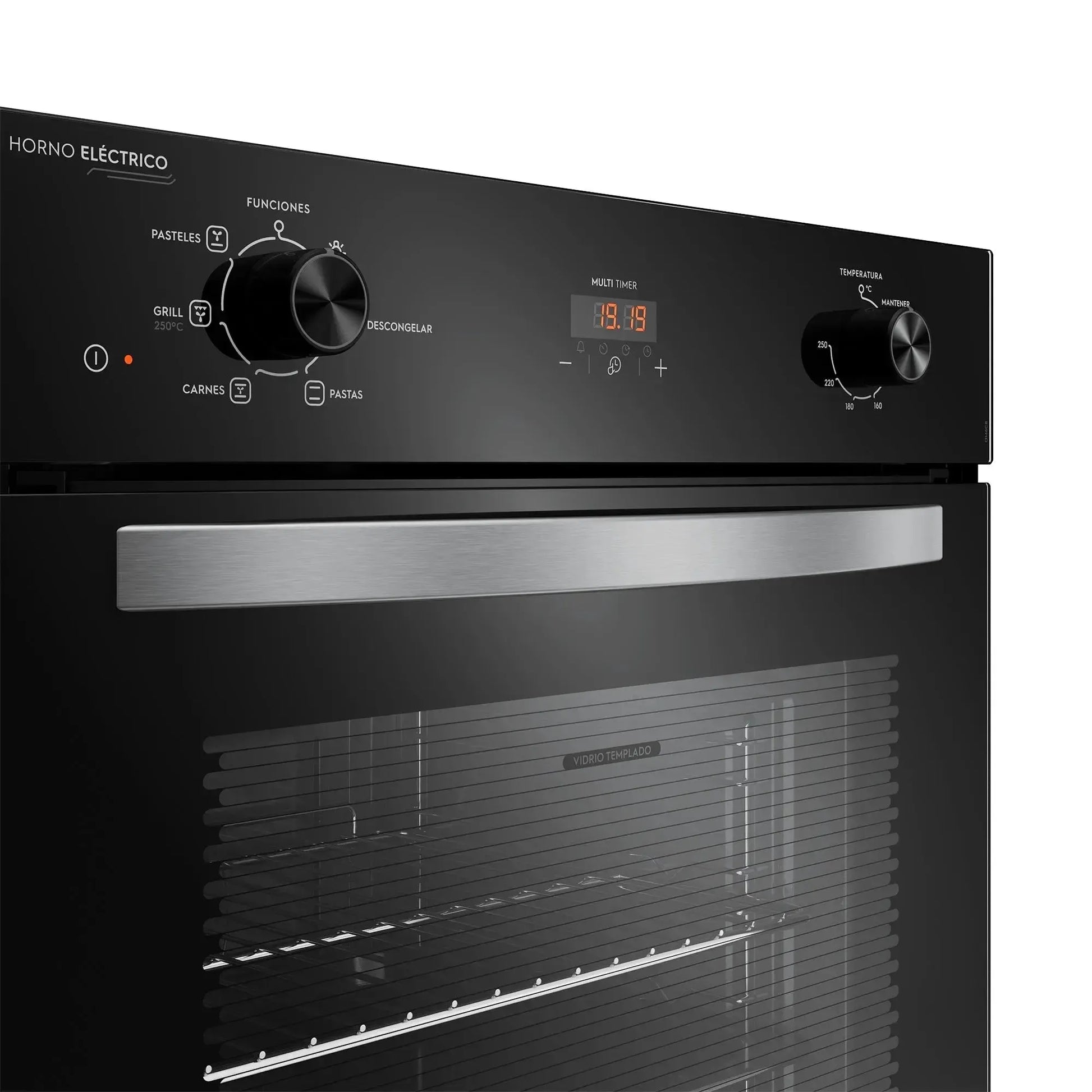 Horno Empotrable Eléctrico 59L Convector y Temporizador OM6CB Mademsa-Hornos Eléctricos