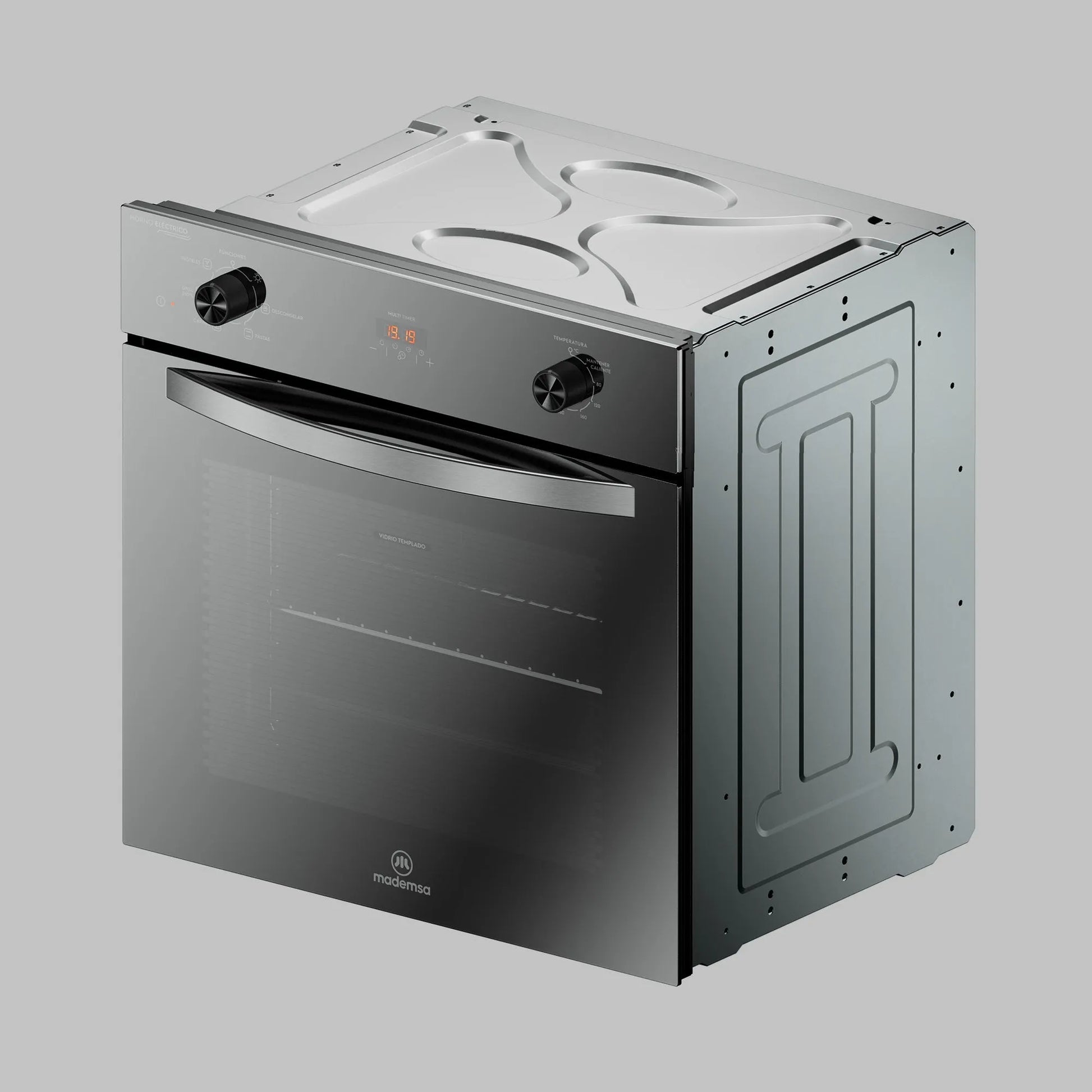 Horno Empotrable Eléctrico 59L Convector y Temporizador OM6CX Mademsa-Hornos Eléctricos