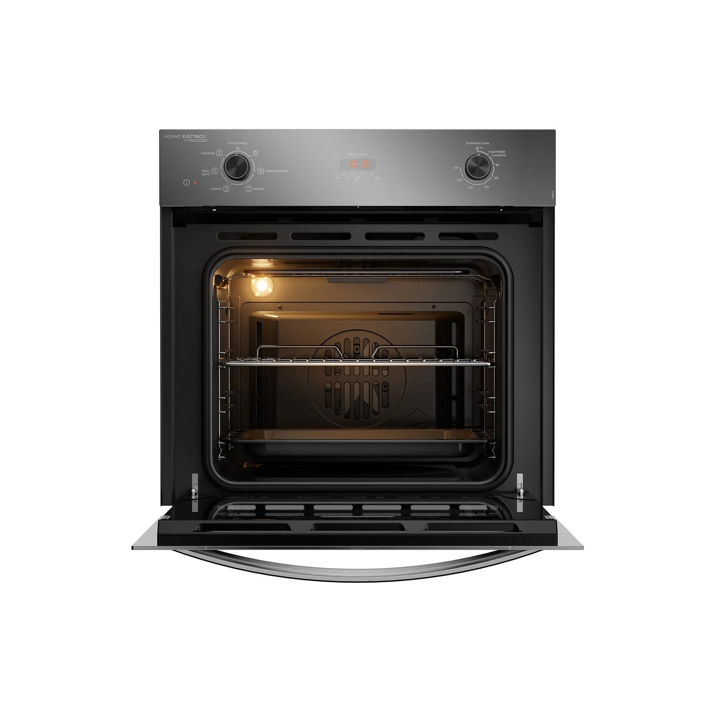 Horno Empotrable Eléctrico 59L Convector y Temporizador OM6CX Mademsa-Hornos Eléctricos