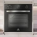 Horno Empotrable Eléctrico 59L Temporizador y Limpia Fácil OM6TB Mademsa-Hornos Eléctricos