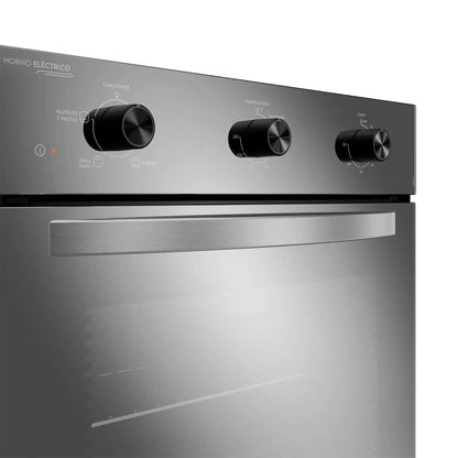 Horno Empotrable Eléctrico 59L Temporizador y Limpia Fácil OM6TX Mademsa-Hornos Eléctricos