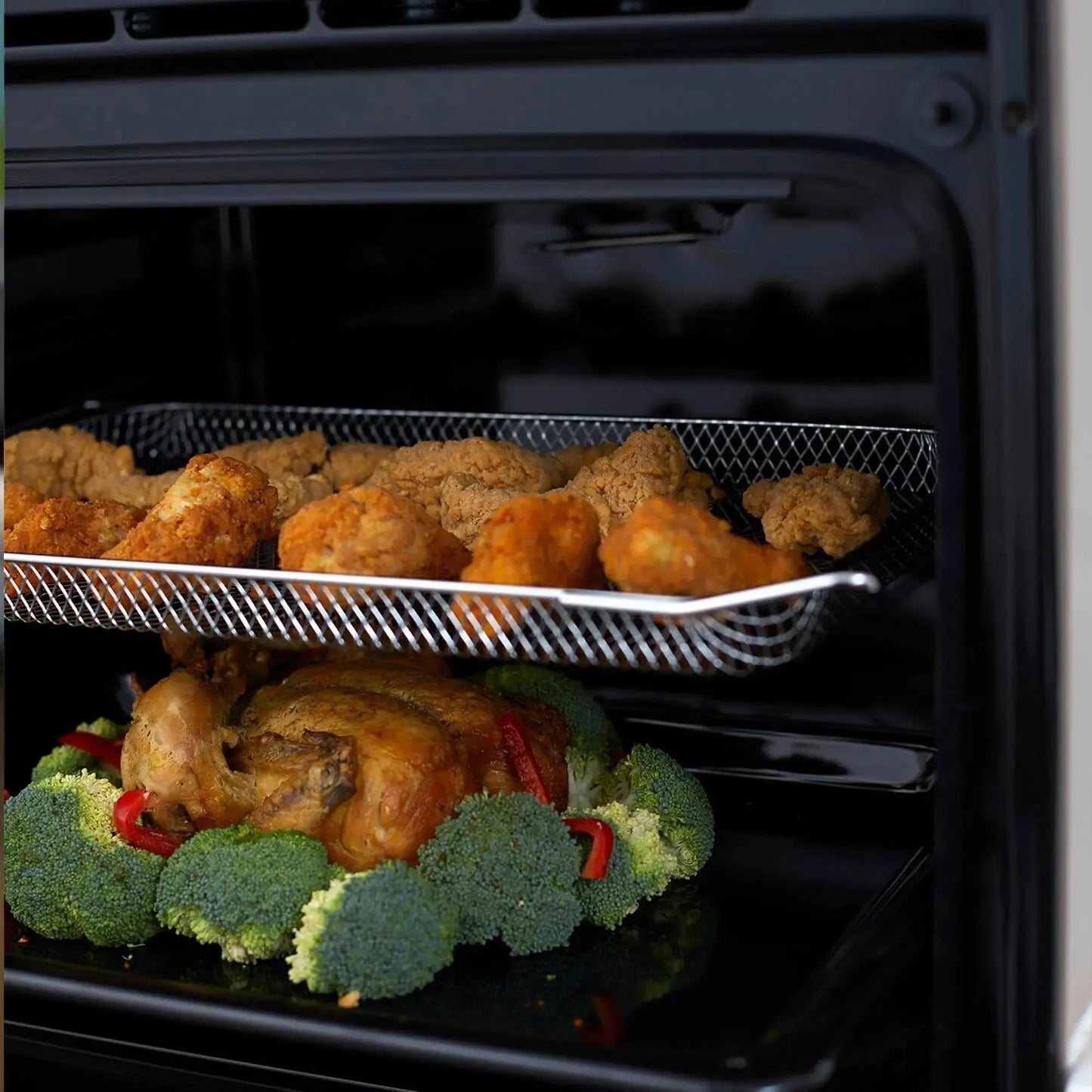 Horno Empotrado Air Fryer 60 Lts FDV - Caja Dañada-Hornos Eléctricos