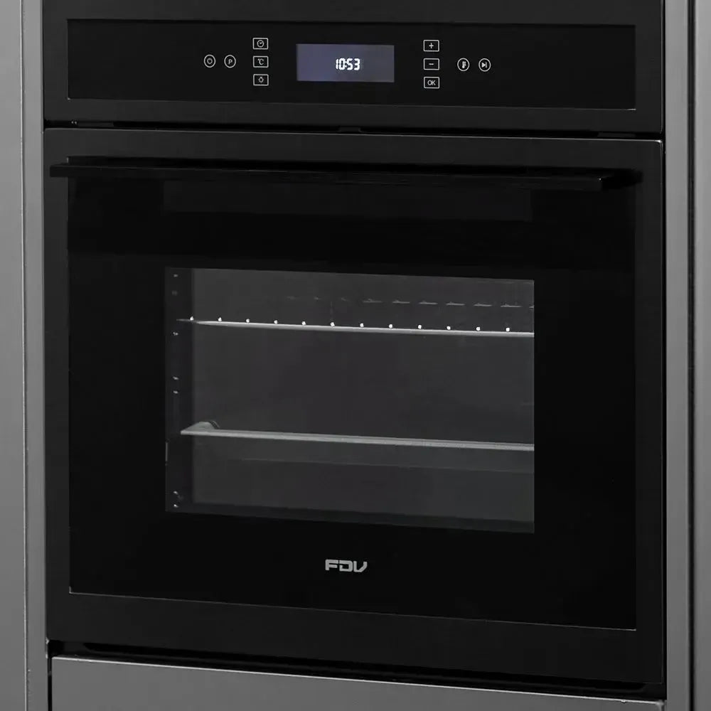 Horno Empotrado Deluxe Prestige 56 Lts FDV - Caja Dañada-Hornos Eléctricos