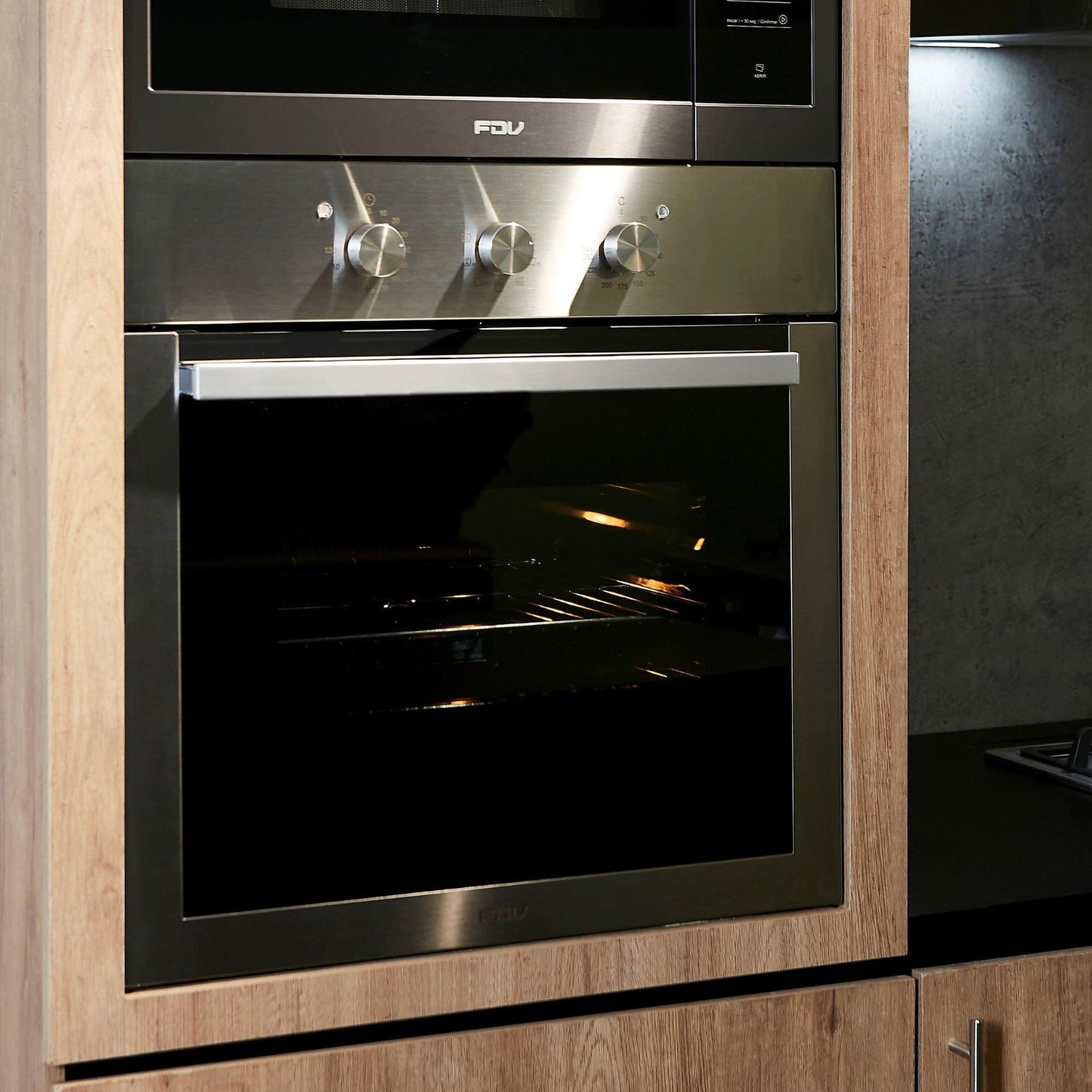 Horno Empotrado Elite 60 Lts con Convector FDV - Caja Dañada-Hornos Eléctricos