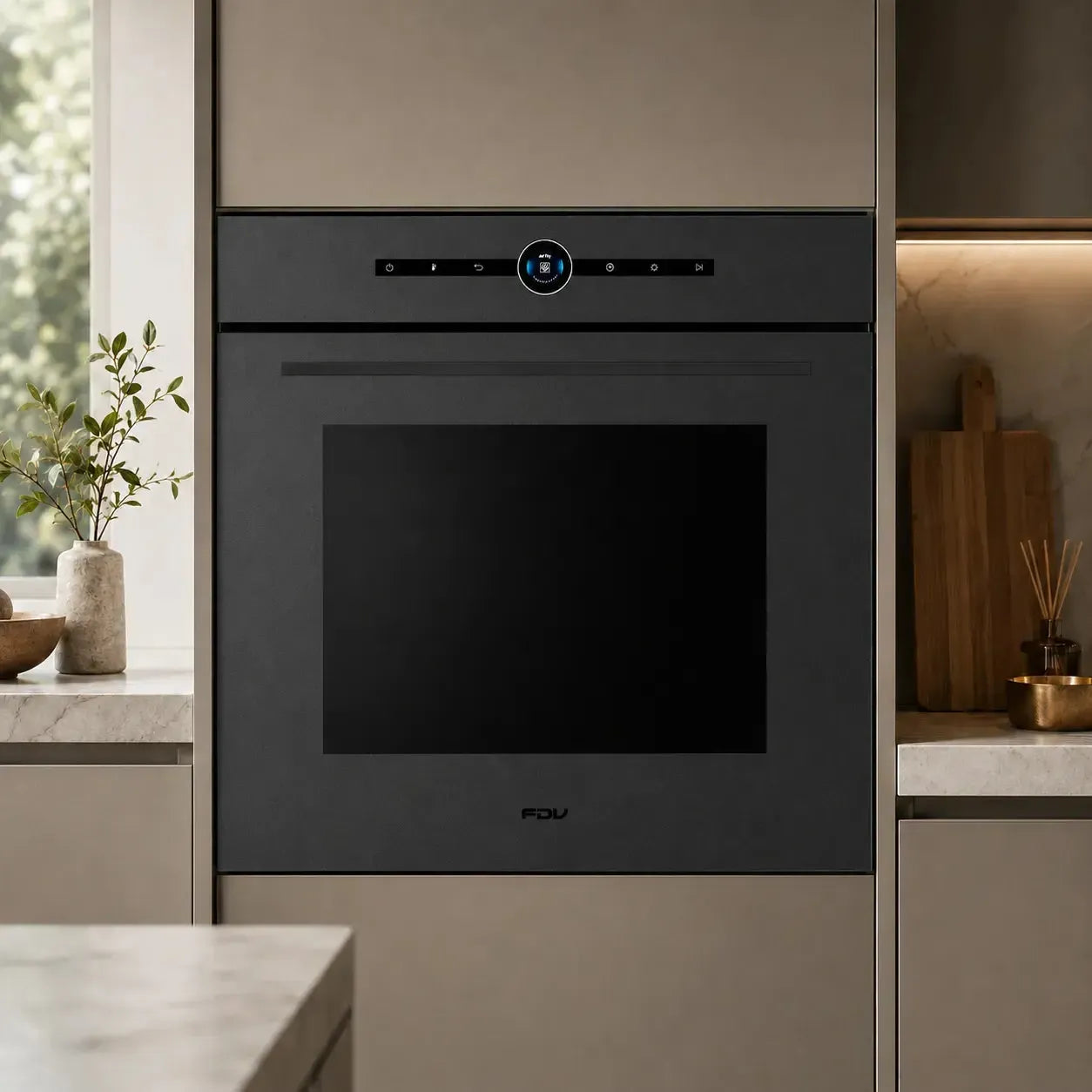 Horno Empotrado Signature 80 Lts Air Fry y Convección FDV-Hornos Eléctricos