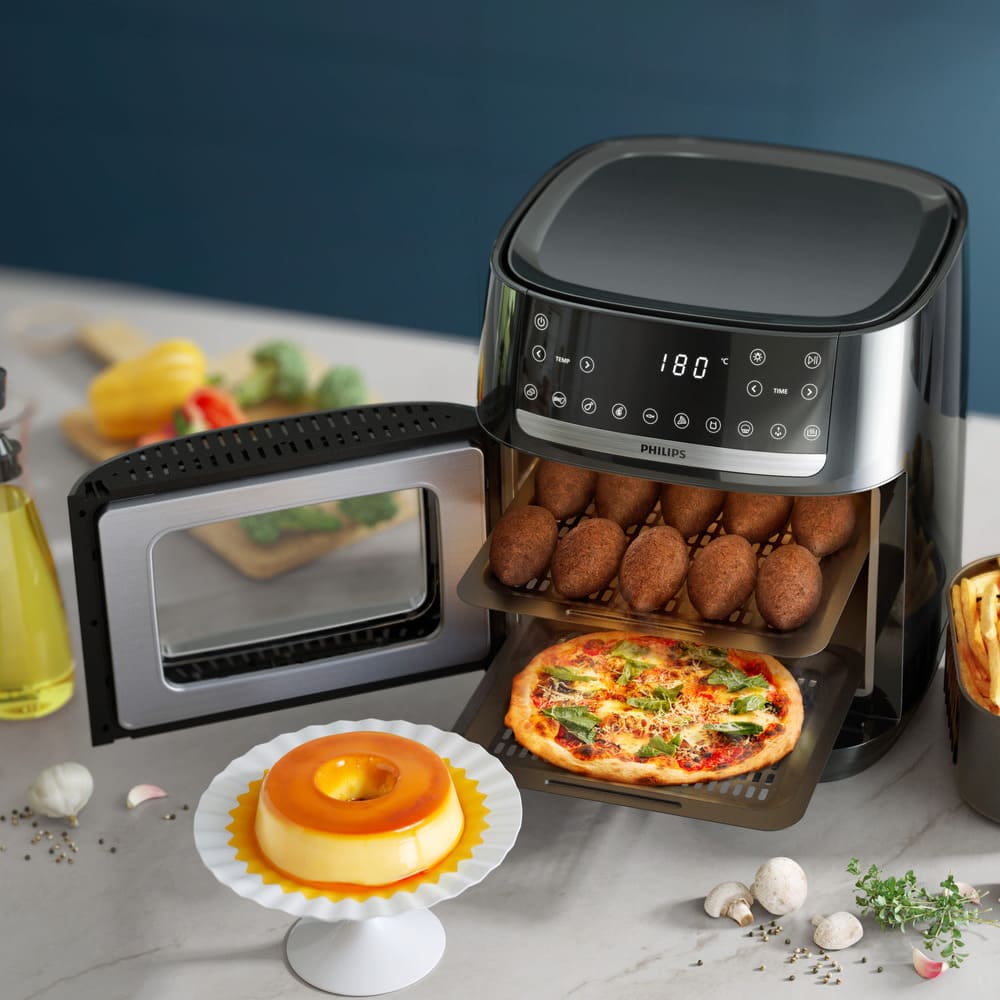 Horno Freidora de Aire AI551/07 12L AirOven Philips1#Negro