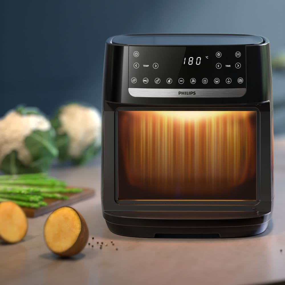 Horno Freidora de Aire AI551/07 12L AirOven Philips2#Negro