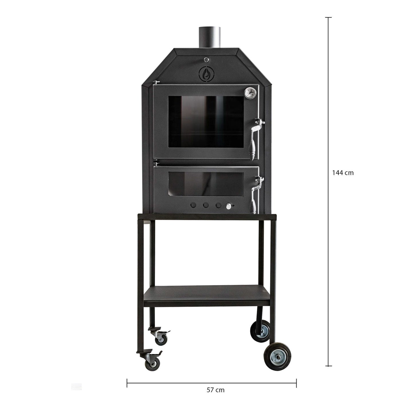 Horno A Leña Petit Alcazar3#Gris