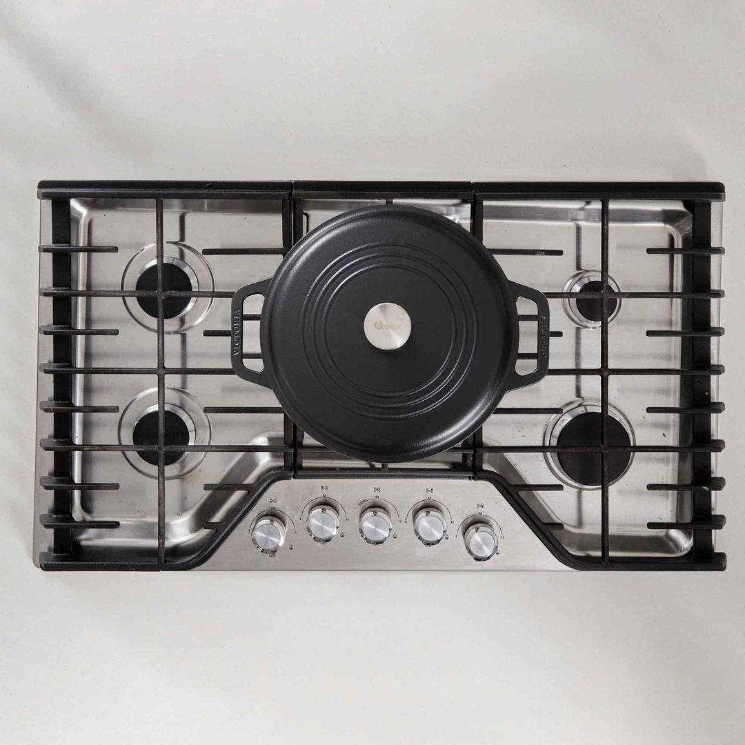 Horno Holandés 6,6 Lts Curado Victoria12#Negro