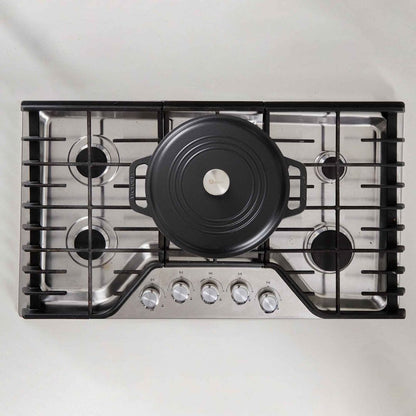 Horno Holandés 6,6 Lts Curado Victoria12#Negro