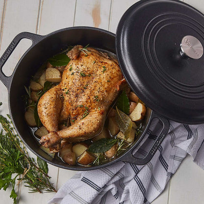 Horno Holandés 6,6 Lts Curado Victoria2#Negro