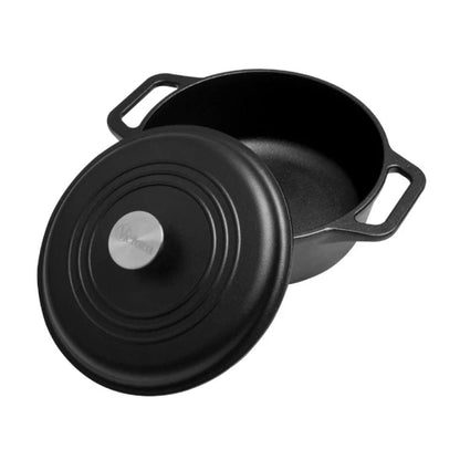 Horno Holandés 6,6 Lts Curado Victoria8#Negro