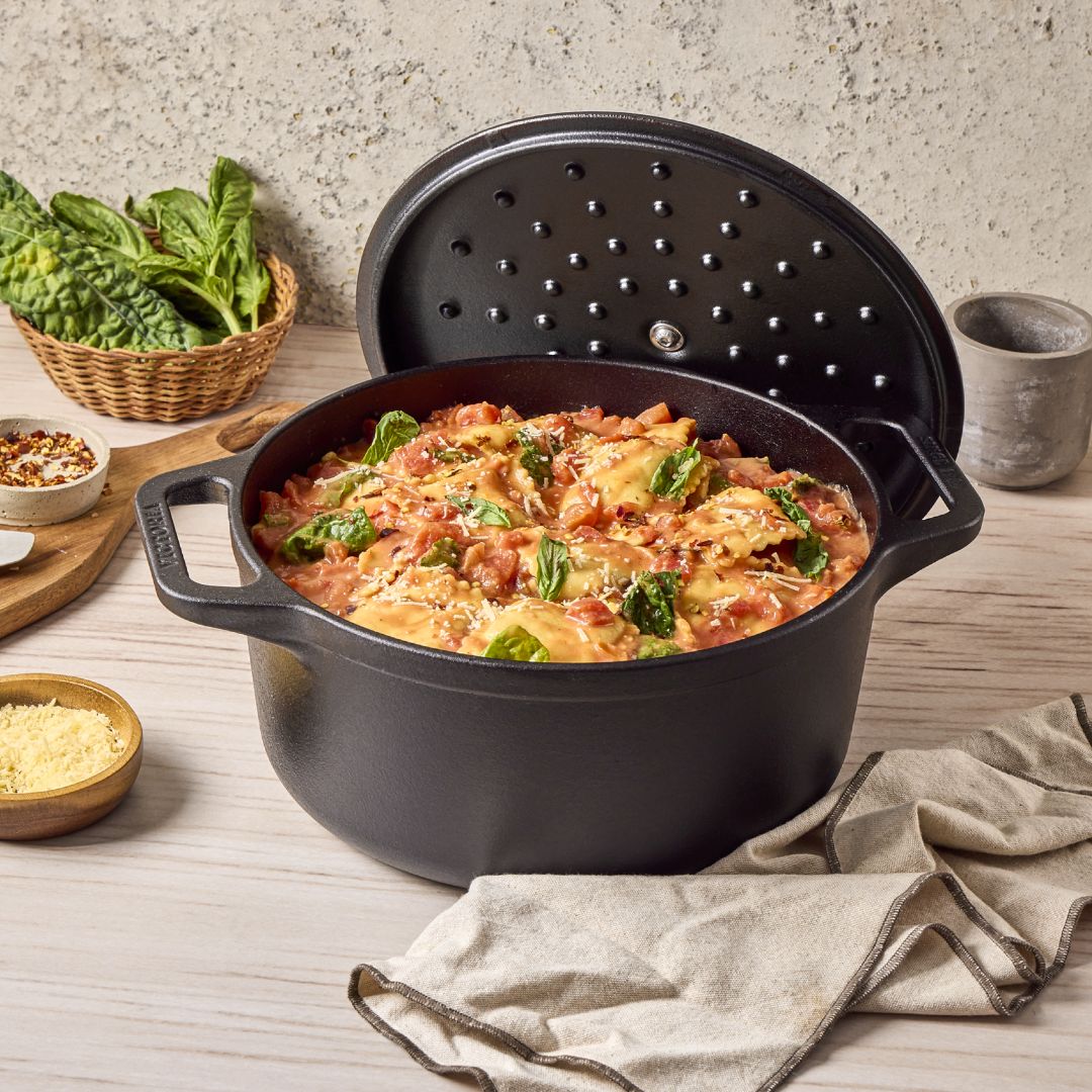 Horno Holandés 6,6 Lts Curado Victoria1#Negro