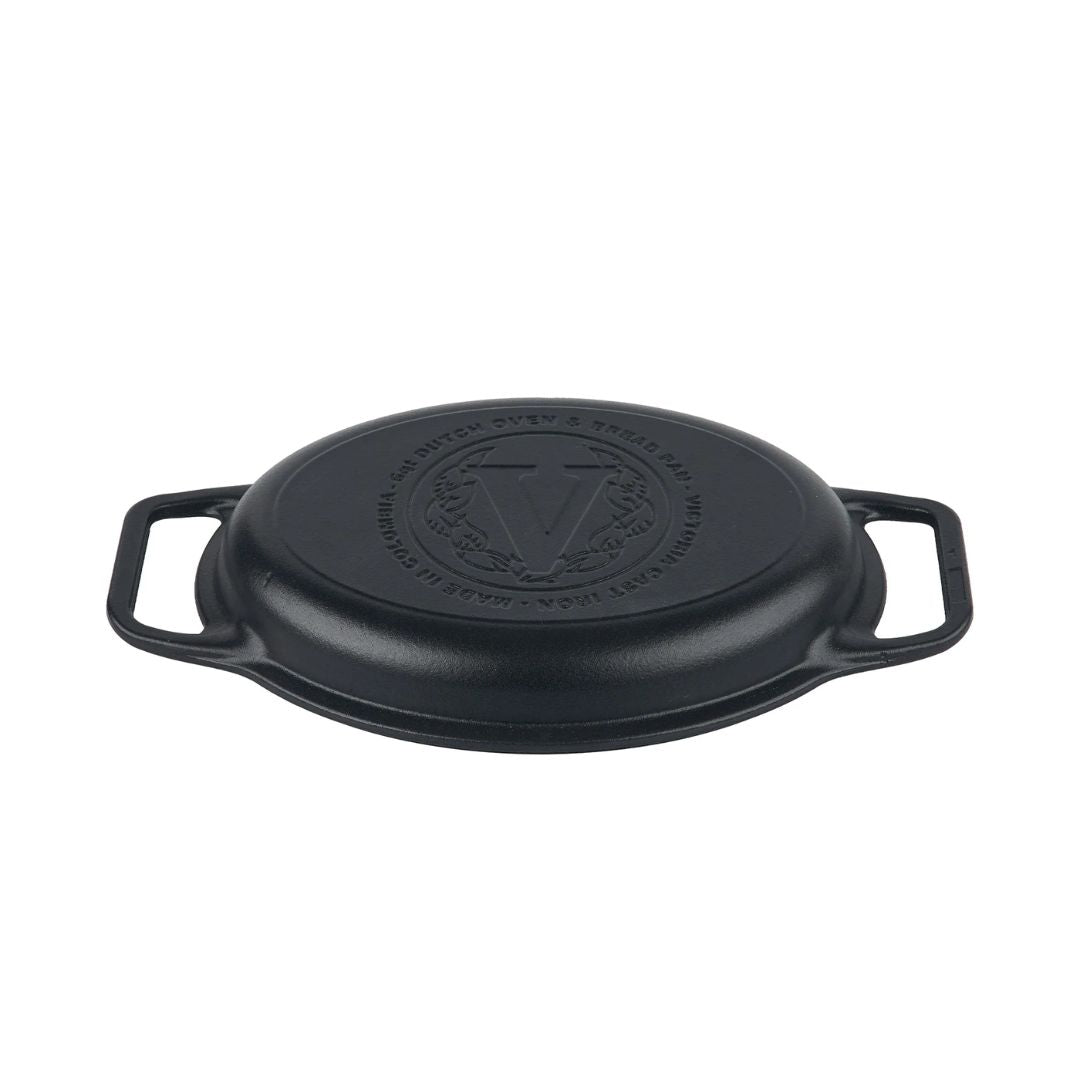 Horno Holandés Ovalado 5,7 Lts Curado Victoria12#Negro