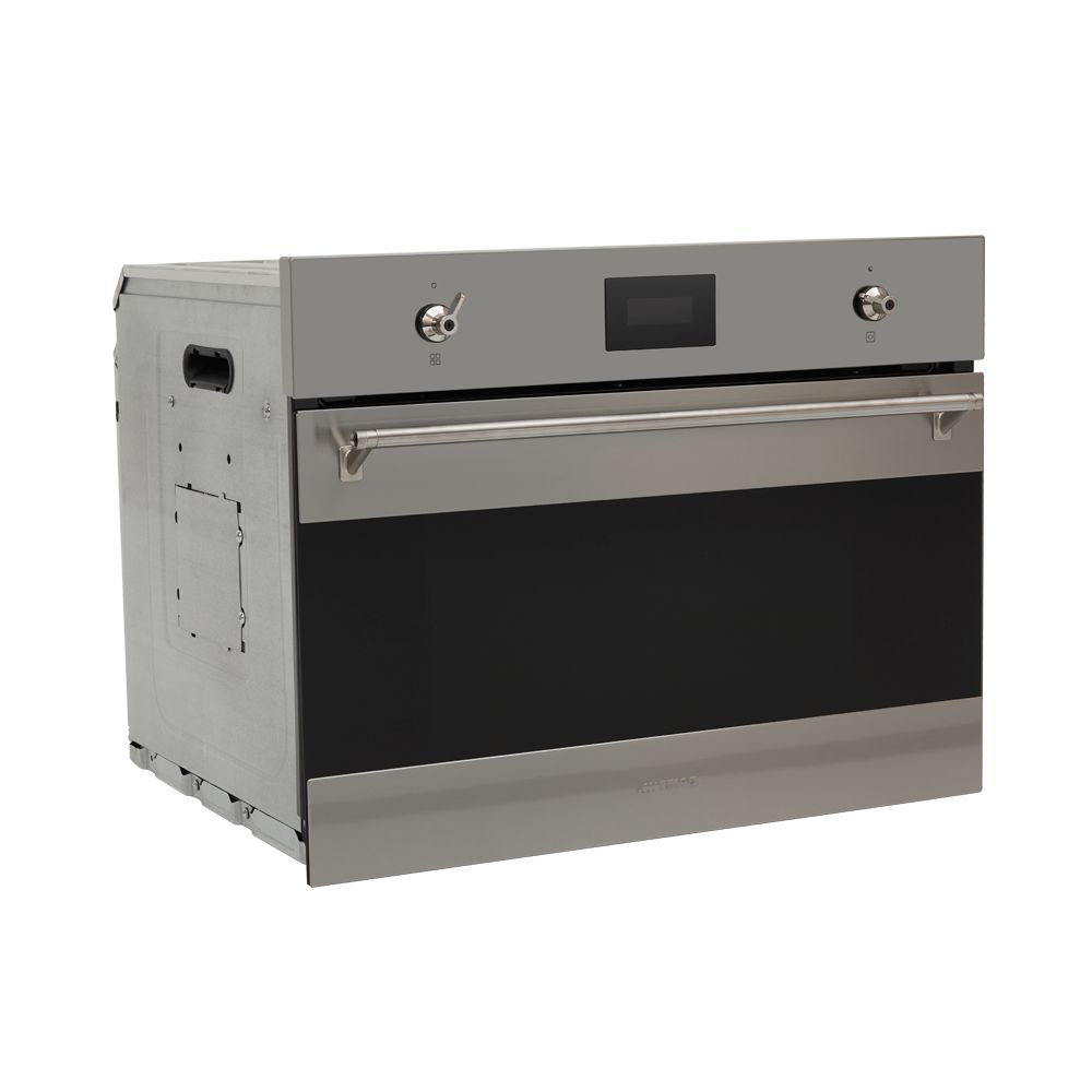Horno Microondas Compacto 45cm SO4301M0X Smeg