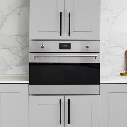 Horno Microondas Compacto 45cm SO4301M0X Smeg