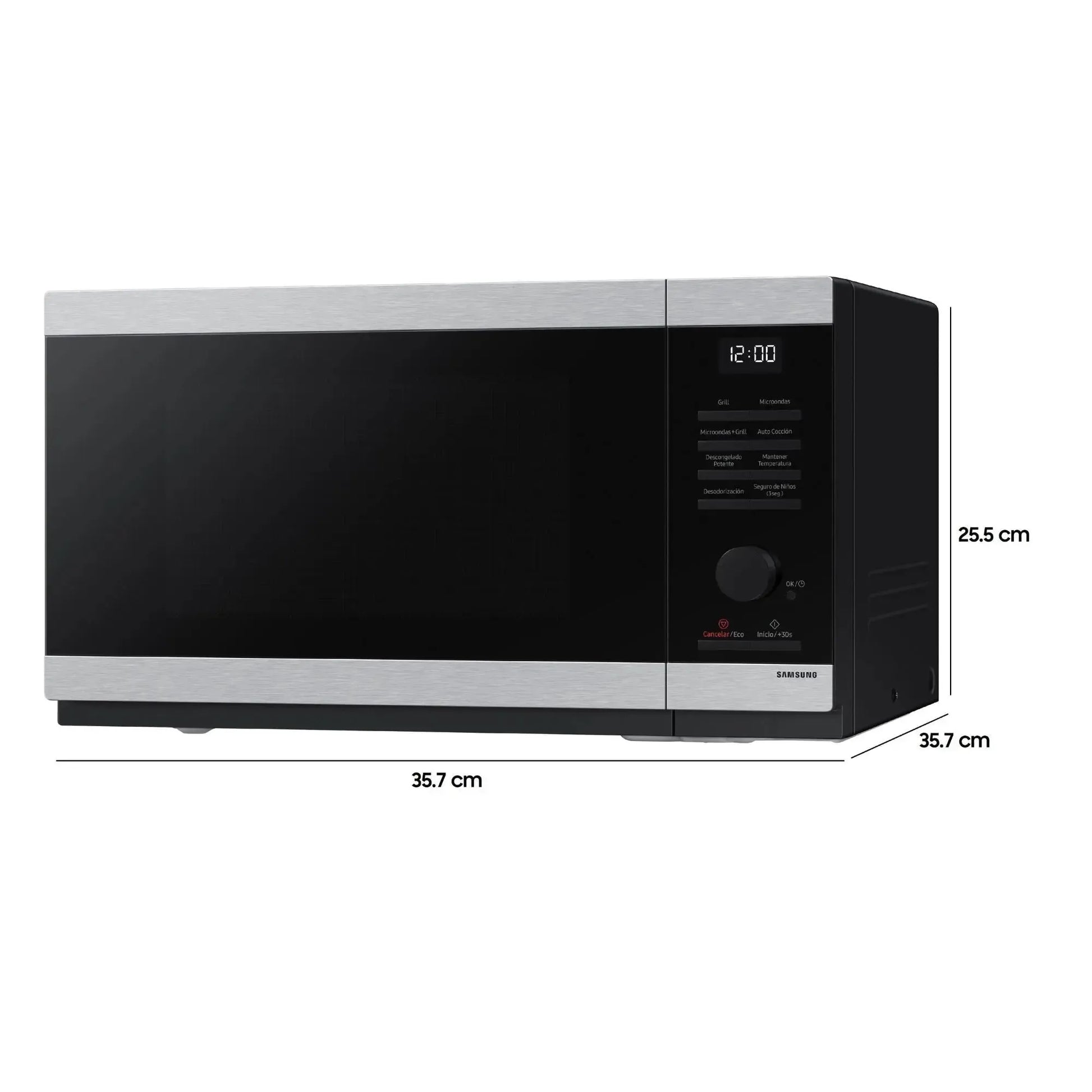 Horno Microondas Smart Con Air Fry MG32DG4524ATZS 32 Lts Samsung - Caja Dañada-Microondas Free Standing