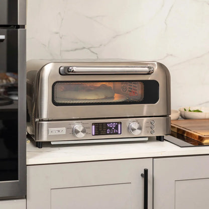 Horno pizza Toscano FDV + Tabla Pizza Madera Acacia 43 cms Simple Cook-Kits de Cocción
