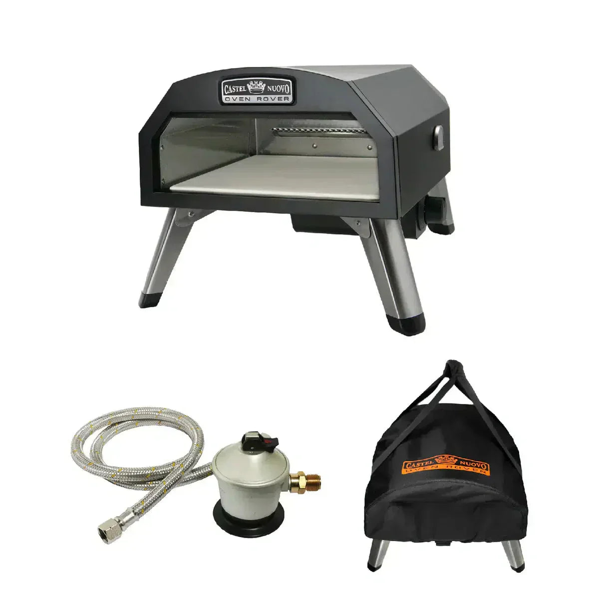 Horno Pizzero 12' Oven Rover Castel Nuovo10#Negro