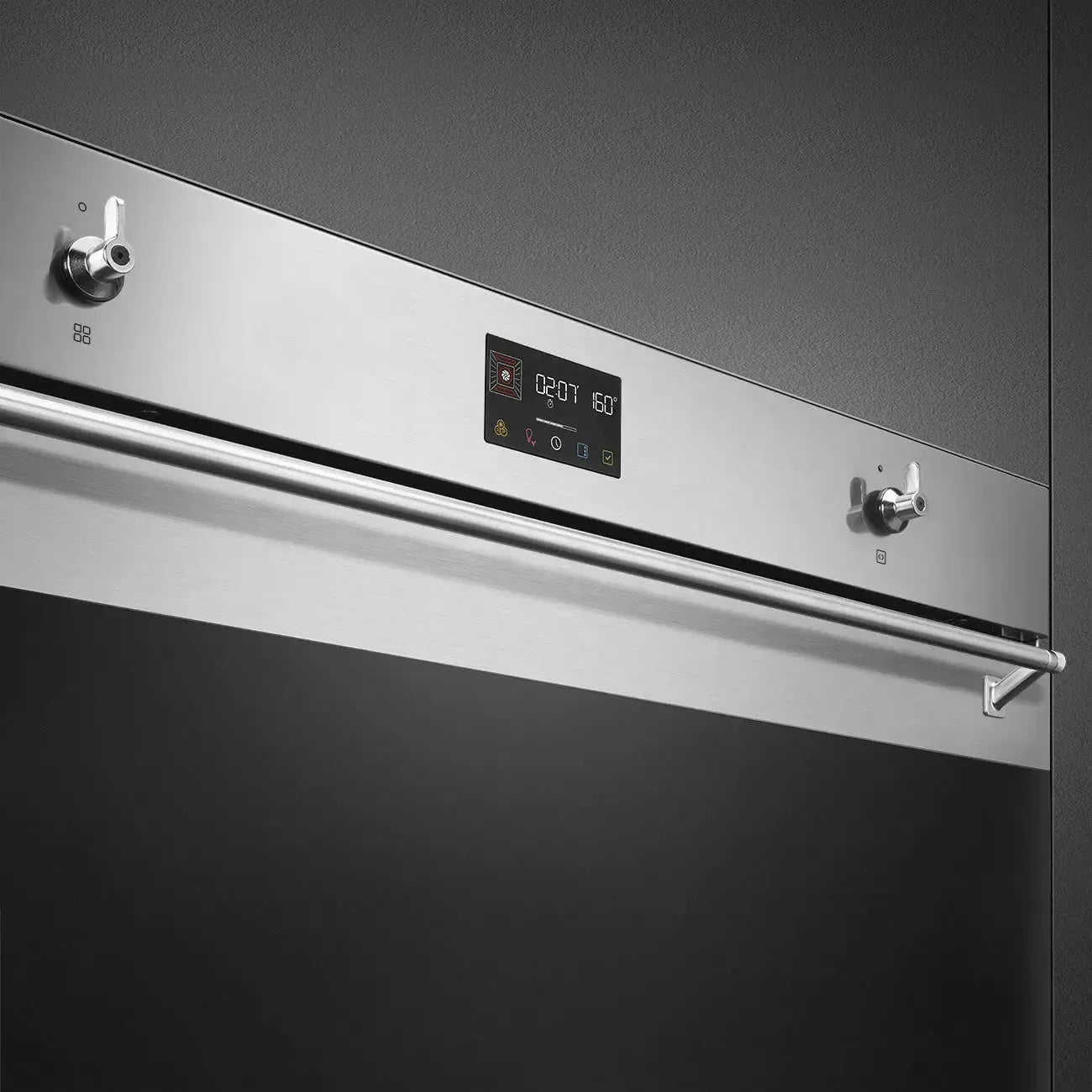 Horno Termoventilado 90cm SF9302TX Smeg