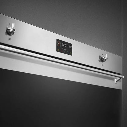 Horno Termoventilado 90cm SF9302TX Smeg