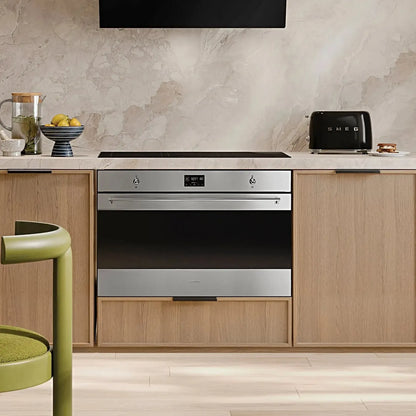 Horno Termoventilado 90cm SF9302TX Smeg