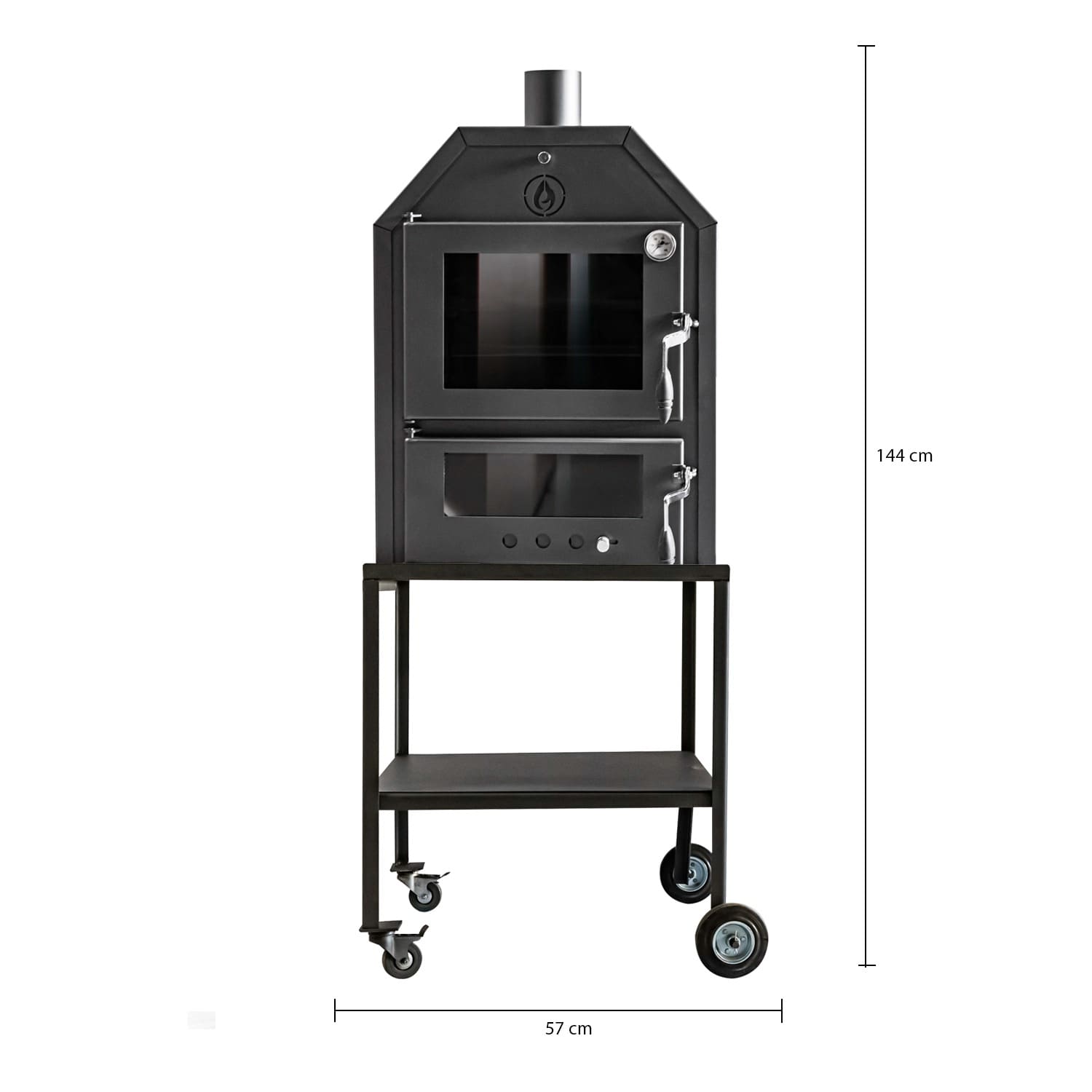 Horno A Leña Grand Alcazar2#Gris