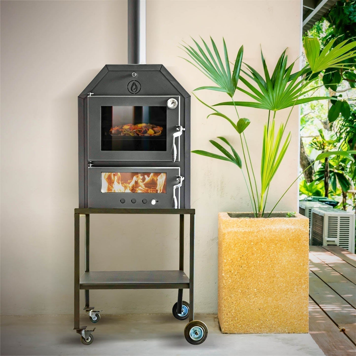 Horno A Leña Grand Alcazar1#Gris