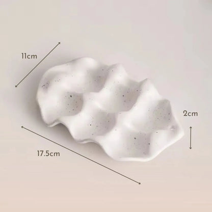 Huevera de Cerámica Minimalista para 6 Huevos6#undefined