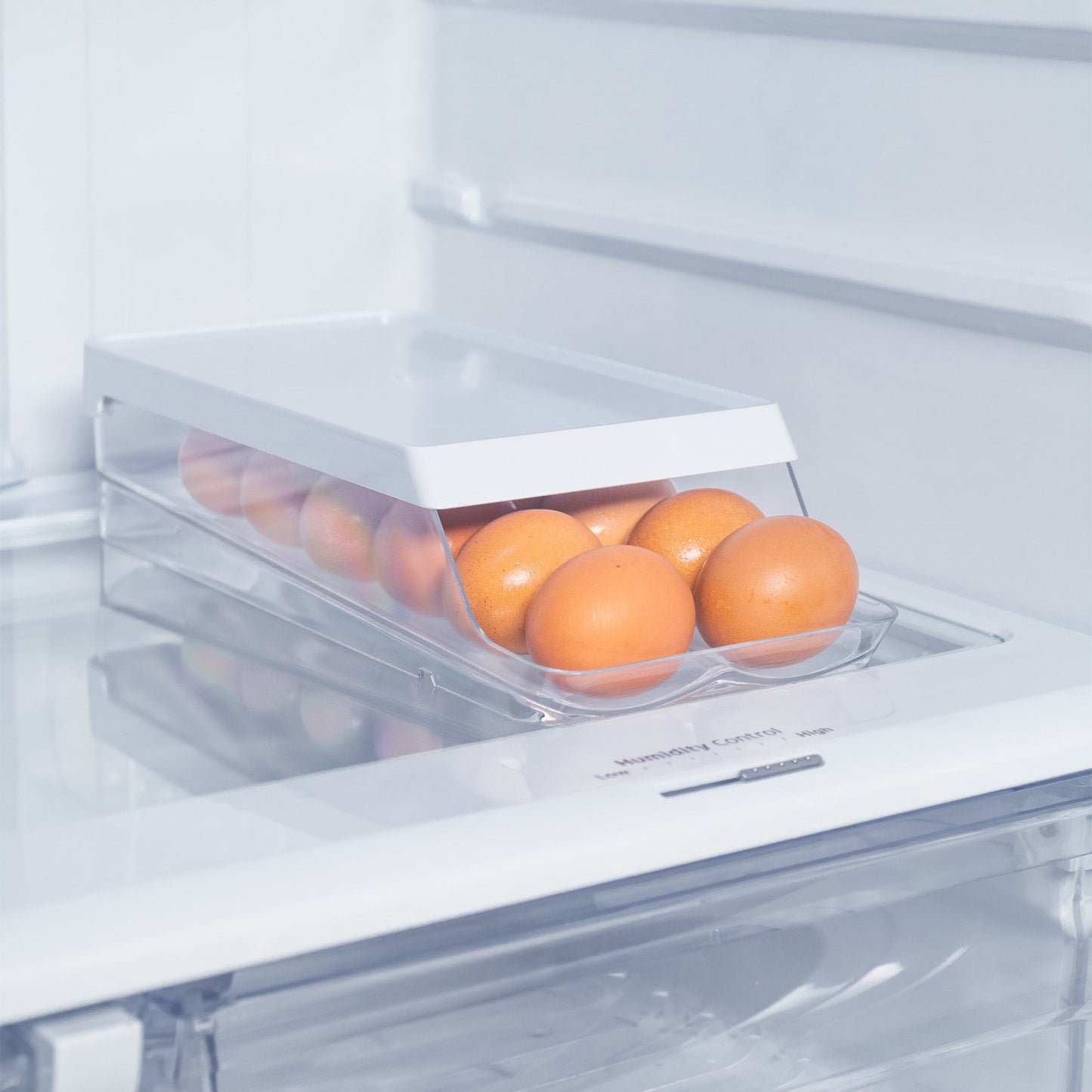 Organizador De Huevos Roll Clear Fresh 14 Un Ou1#Sin color