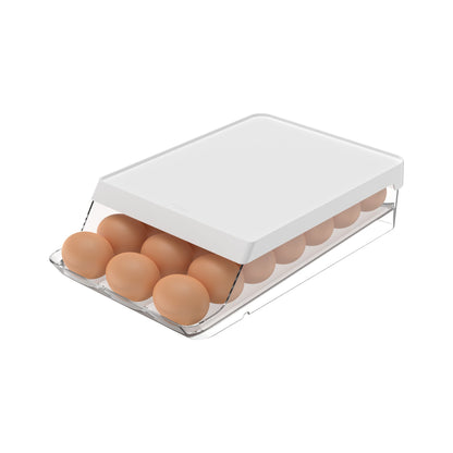 Organizador De Huevos Roll Clear Fresh 21 Un Ou2#Sin color