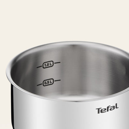 Cacerola 16 cm acero inoxidable Primary Tefal3#Gris