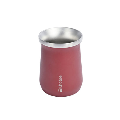 Mate Acero Inoxidable Con Bombilla Lhotse9#Rojo