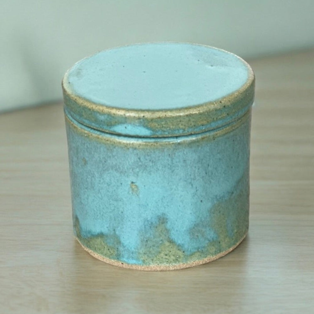 Mantequillera Francesa O De Agua Mediana Pilar Claro2#Turquesa