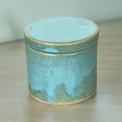 Mantequillera Francesa O De Agua Mediana Pilar Claro2#Turquesa
