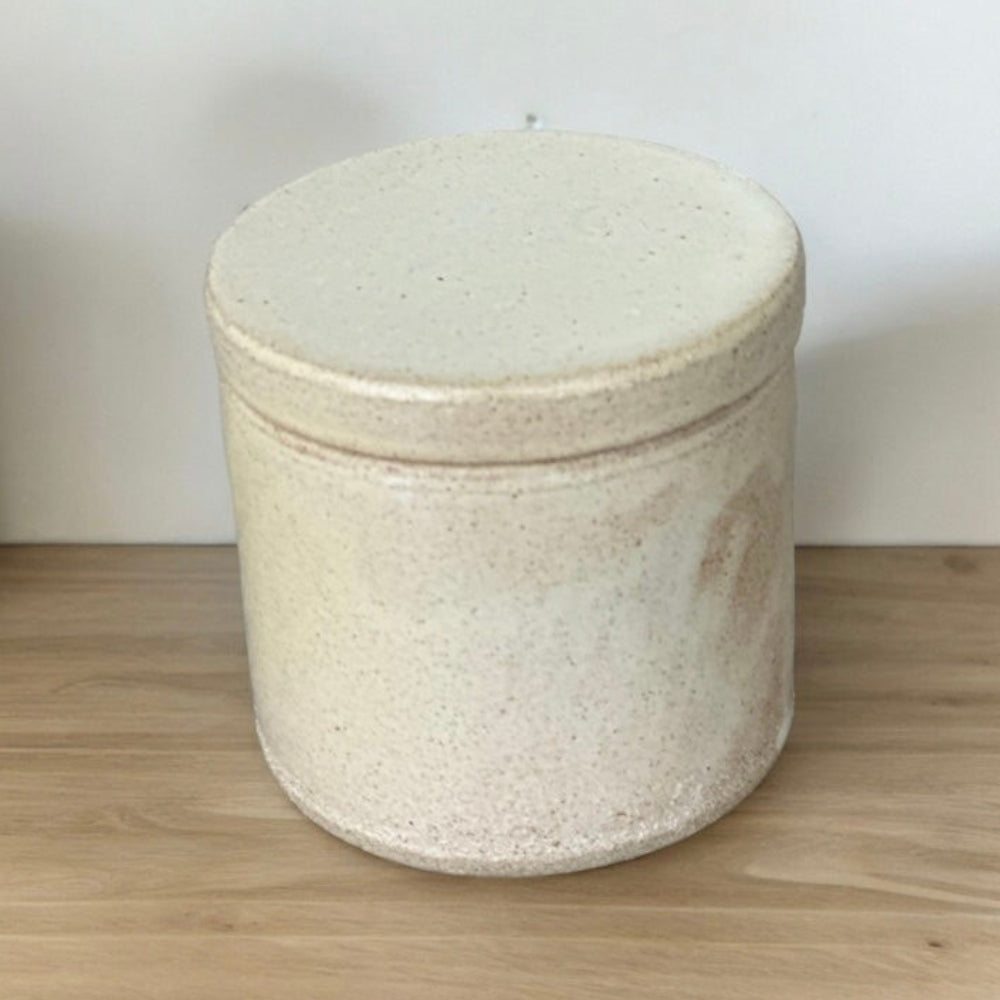 Mantequillera Francesa O De Agua Mediana Pilar Claro3#Blanco