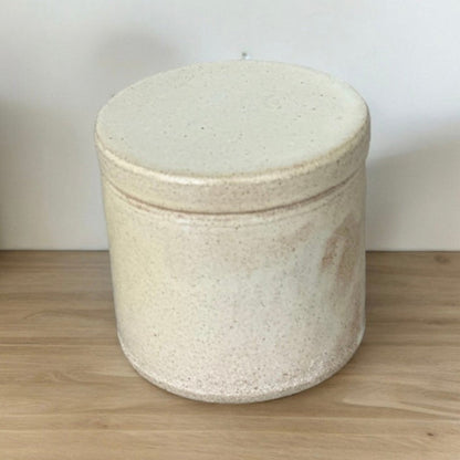 Mantequillera Francesa O De Agua Mediana Pilar Claro3#Blanco