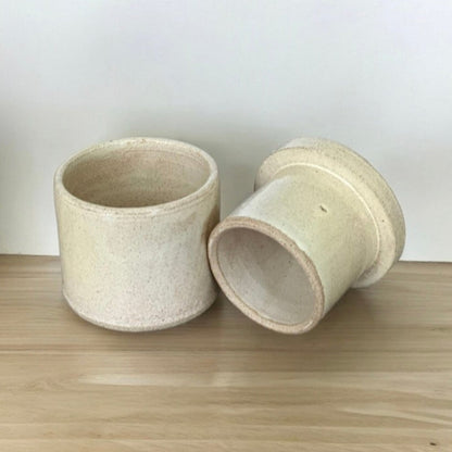 Mantequillera Francesa O De Agua Mediana Pilar Claro5#Rojo