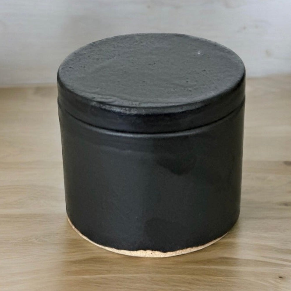 Mantequillera Francesa O De Agua Mediana Pilar Claro8#Negro