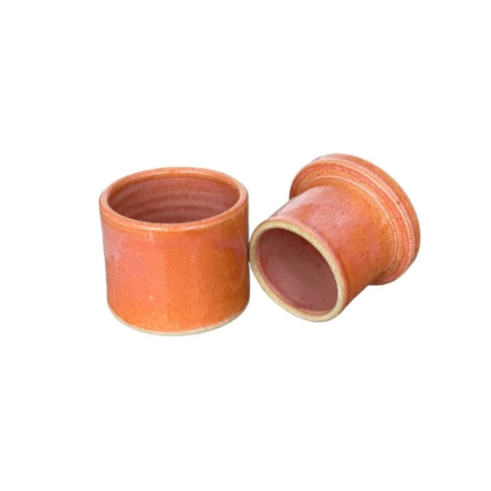 Mantequillera Francesa O De Agua Mediana Pilar Claro9#Rojo